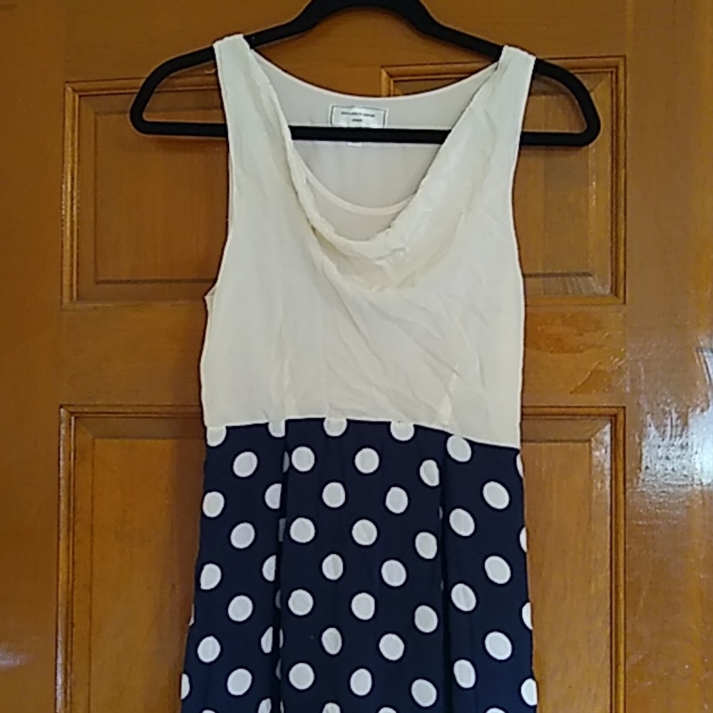 Moulinette Souers maxi dress with retro polka dots